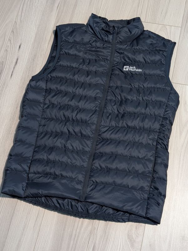 Жилет чоловічий Jack Wolfskin Pack & Go Weste - Мужская безрукавка на пуху