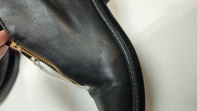 Marni шкіряні черевики з блискавками — zdjęcie 4
