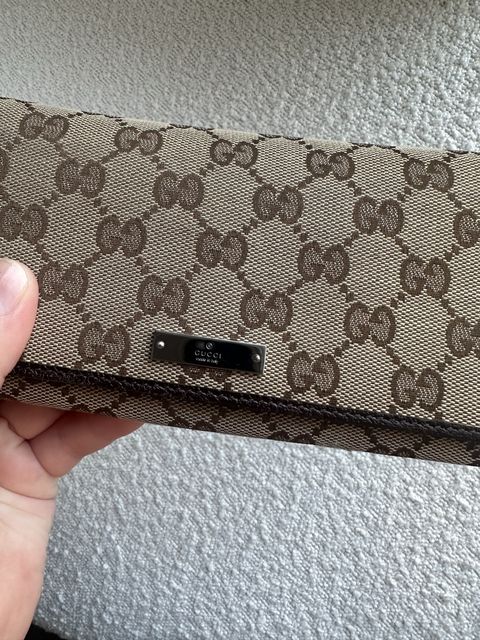 Вінтажний оригінальний гаманець Gucci — zdjęcie 3
