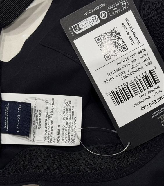 Кепка Arc'teryx Small Bird Cap оригінал оригинал — zdjęcie 5