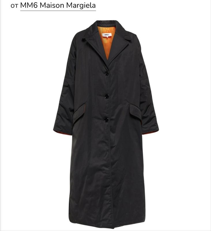 Оригінальне пальто MM6 Maison Margiela