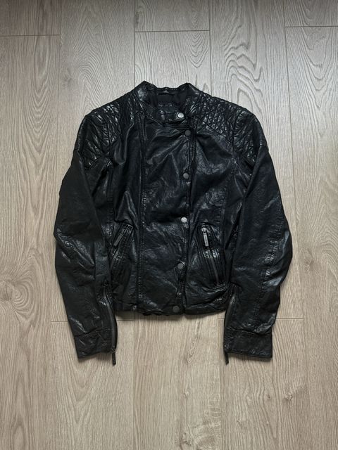 Куртка шкірянка Leather jacket Archive Avant Garde Indie Sleaze