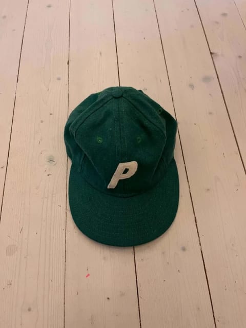 Palace x Ebbets Field Flannels Wool Cap – Made in USA – Rare Early Strapback