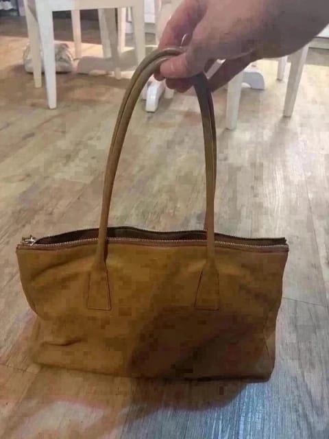 Jill Sander skórzana torebka
