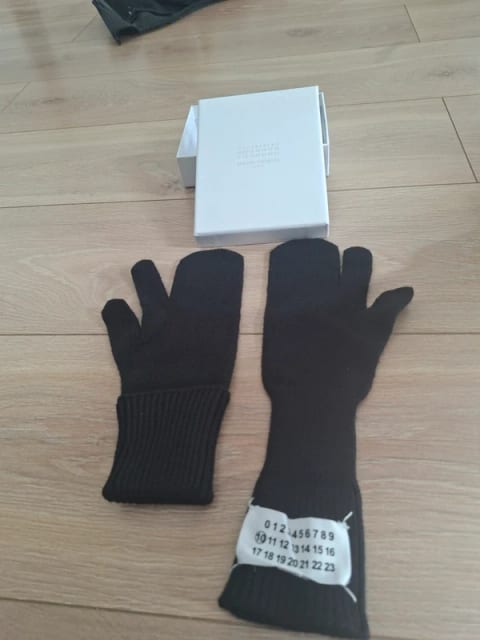 Maison margiela tabi rękawiczki