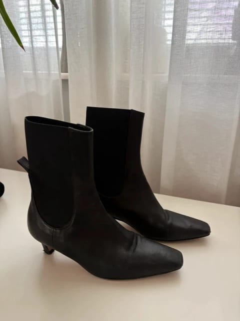 Toteme boots med klack
