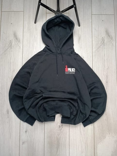 Palace Skateboards Sportswear Czarna Bluza L Vintage 90s 00s Y2K Sk8