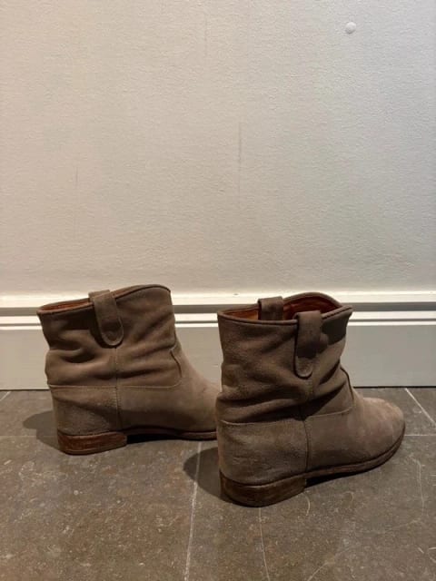 Isabel Marant bruna mocka-boots 🪽
