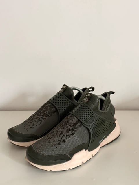 Stone Island X NikeLab Sock Mid SP “Sequoia” Swag rap avant garde opium rare y2k sk8 grafiti