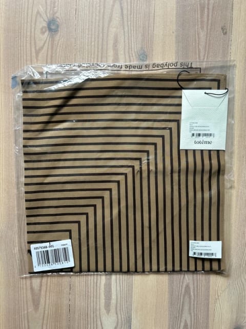 NY Signature monogram silk scarf, Toteme