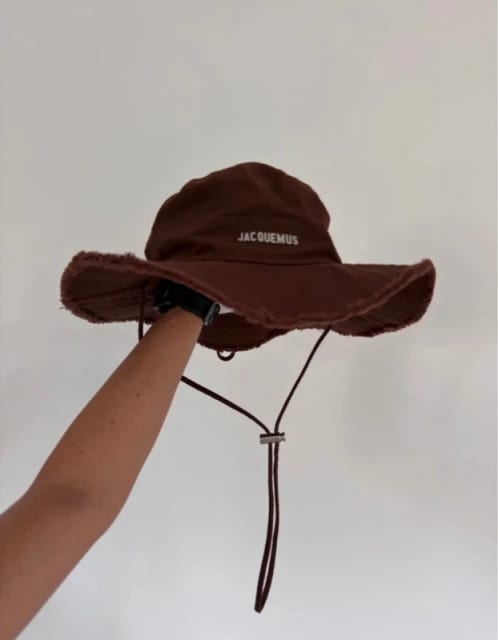 Jacquemus unisex Artichaut denim sun hat