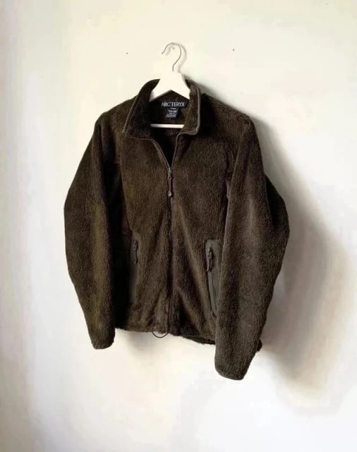 Polar Arcteryx Delta SV 2000s Fleece Brown Jacket Gorpcore Vintage Y2K 00s