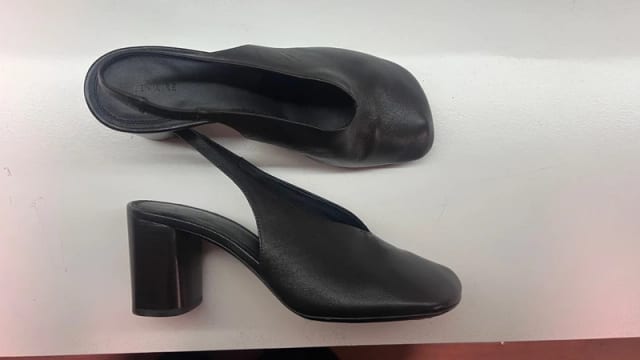 Lemaire Glive Slingback 80 Dark Chocolate