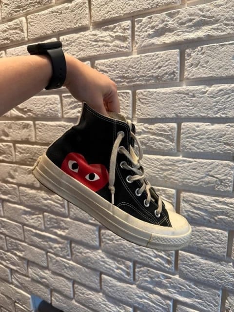 Converse x Comme des Garçons PLAY Chuck 70 cdg viral