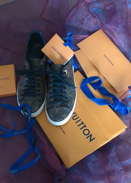 Louis Vuitton Frontrow Sneakers i Monogram Canvas