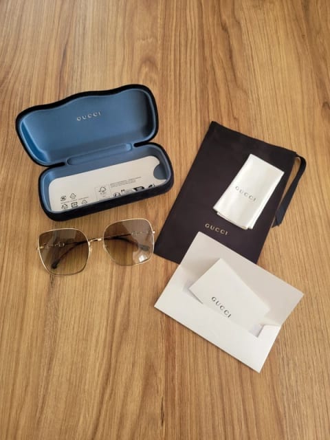 Okulary przeciwsłoneczne Gucci GG0879S 002