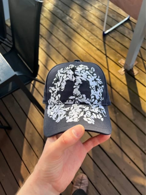 Denim Tears - “Peace embroidery logo cap”