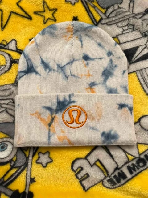 Lululemon czapka beanie tie-dye z dodatkiem kaszmiru S/M