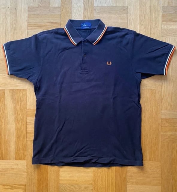 Fred Perry piké Navy Large