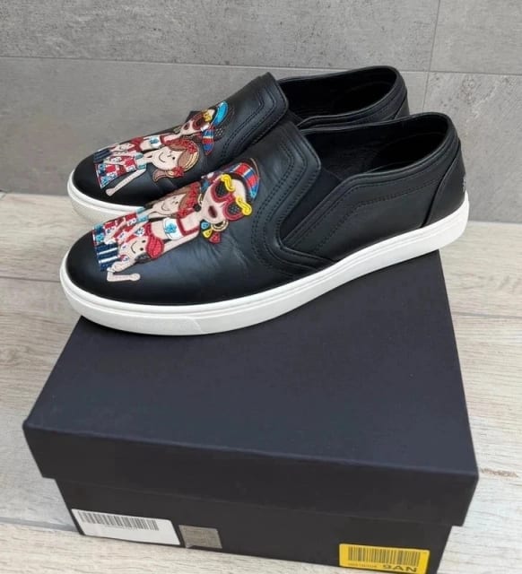 Dolce & Gabbana skórzane trampki
