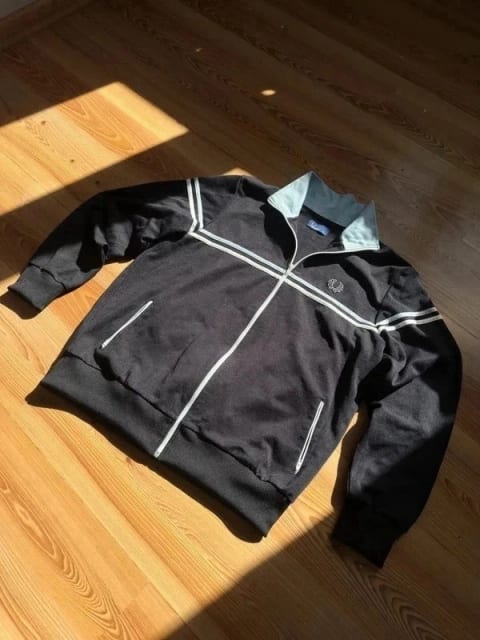 Fred Perry Bluza Vintage Track Jacket Y2K Retro