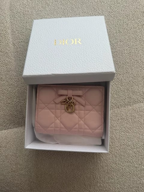 Portofel Lady Dior Dahlia