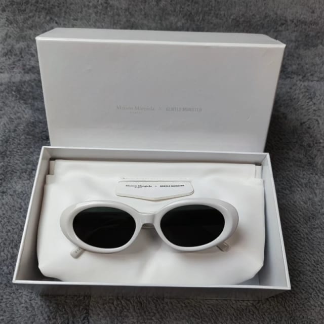 Gentle Monster x Maison Margiela MM107 W2 napszemüveg – fehér acetát, kifutott