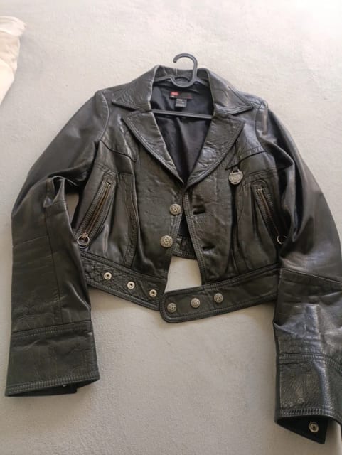 Diesel skorzana kurtka vintage