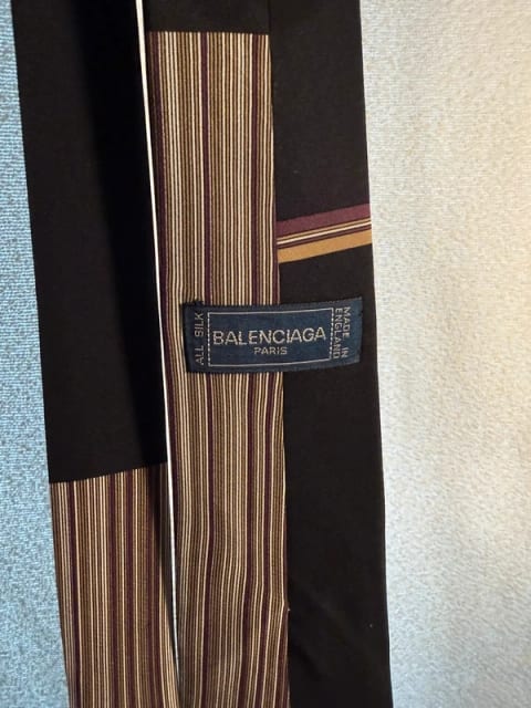 Vintage Balenciaga Paris sidenslips – Made in Italy