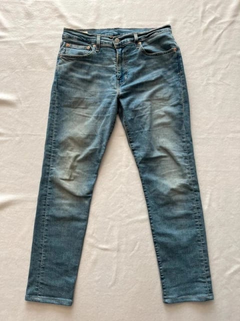 Jeansy Levi’s 512 Slim Taper W32 L32 Premium niebieskie streetwear