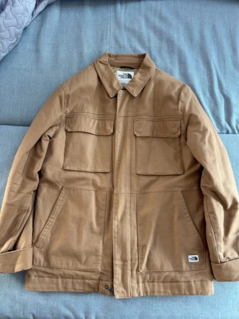 The North Face Canvas Workwear Jacket Wool Insulated (Size M)