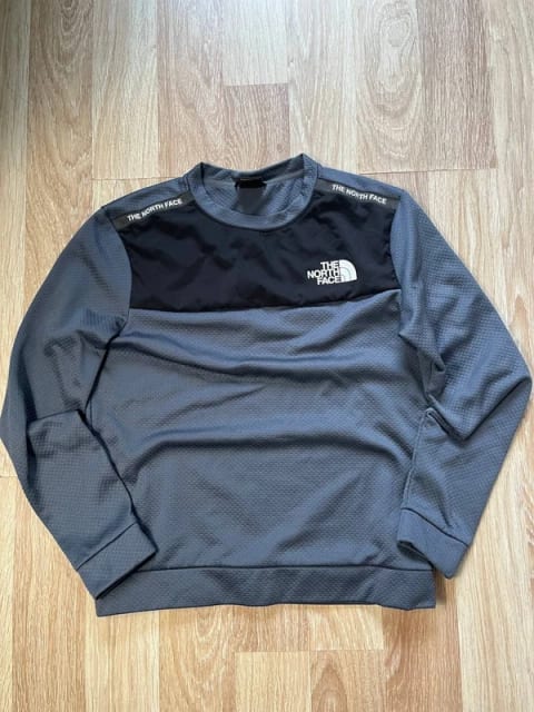 Szara bluza męska The North Face Mountain Athletics polar rozmiar S stan bdb