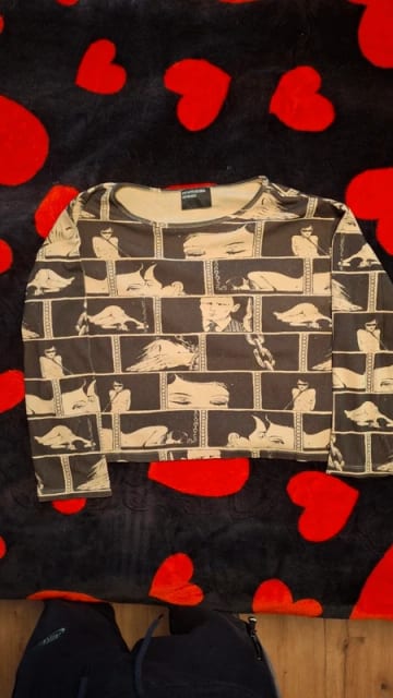 Enfants Riches Deprimes FW25 Diary Cropped Longsleeve