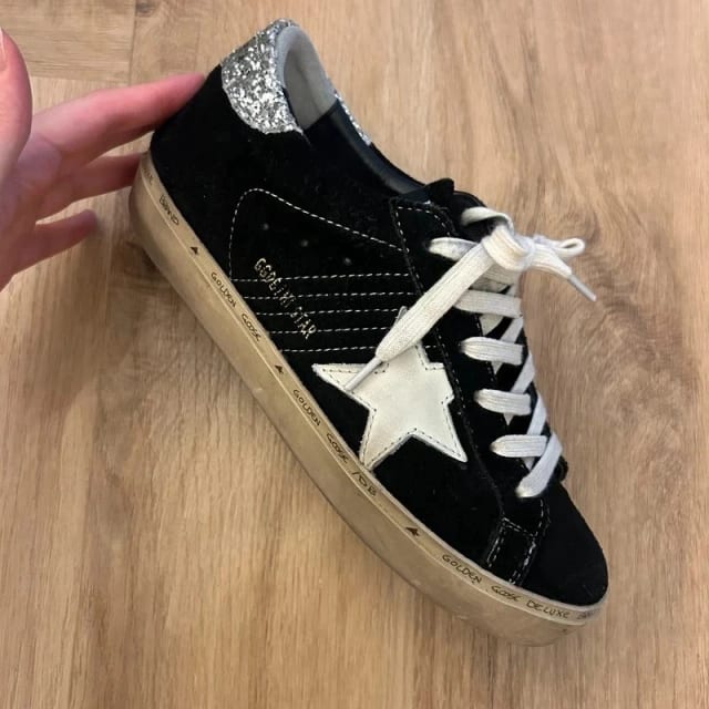 Golden goose hi star black