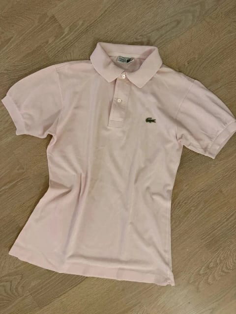 Vintage Chemise Lacoste Polo – Made in France (Stl S / 2)