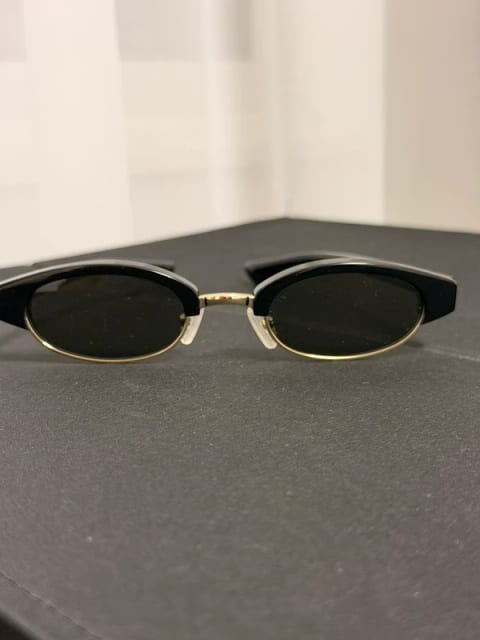 ochelari de soare Alexander McQueen AM0534S 001 – Black/Gold