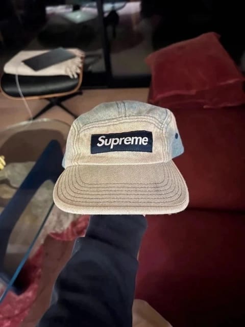 Supreme denim cap