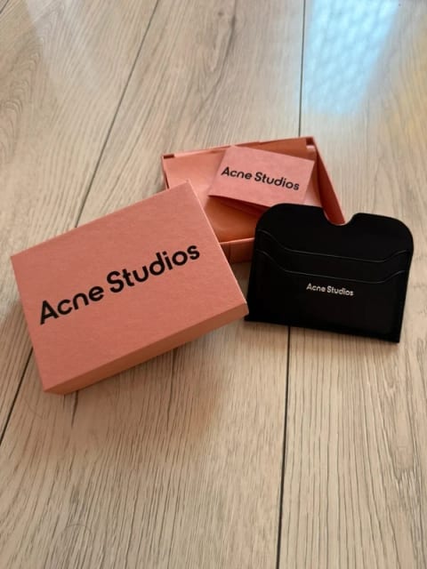 Acne Studios Cardholder Black Wallet