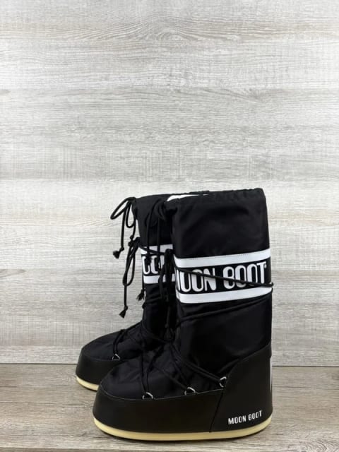 Moon Boot Icon Nylon czarne śniegowce r. 45/47
