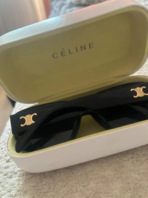 Celine okulary + futerał + ściereczka