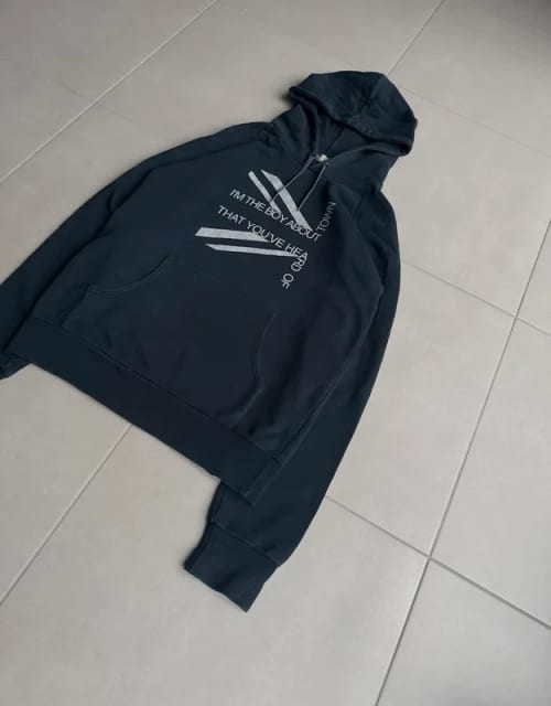 Dior Homme SS06 I’m The Boy About Town union jack hoodie