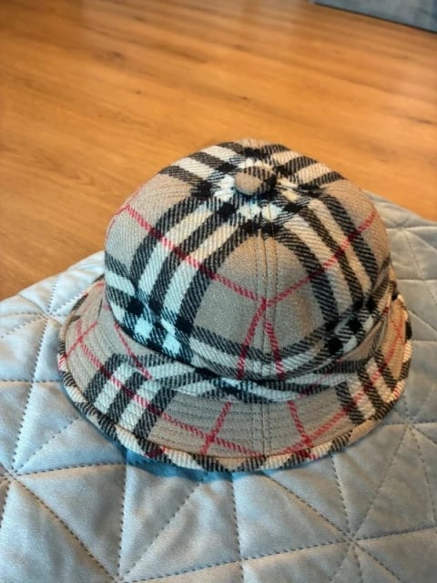 Vintage burberry bucket hat 80-90s
