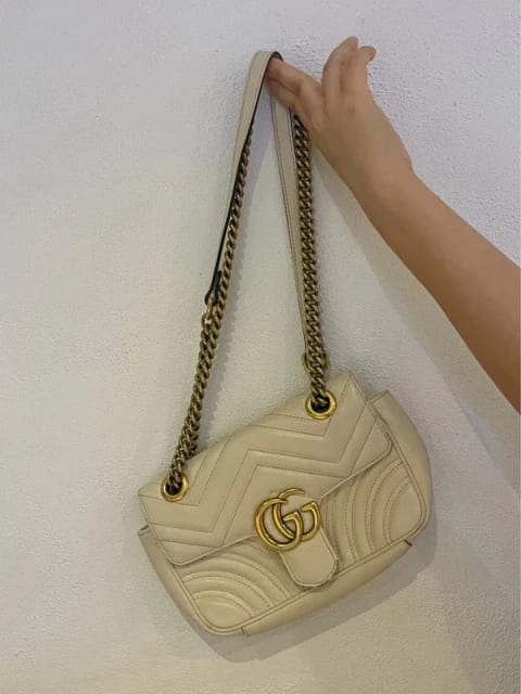 Gucci GG Marmont leather crossbody bag