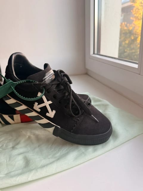 Off white sneakers