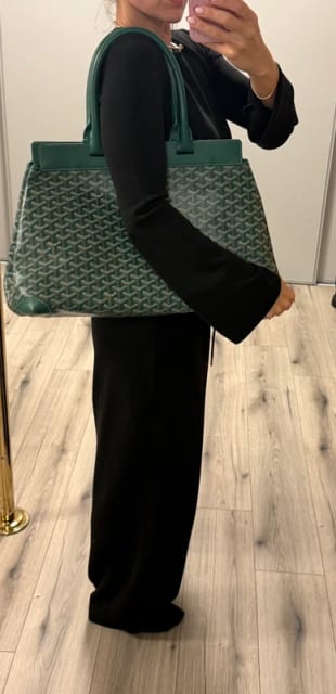 Goyard Bellechasse Tote Bag – Green