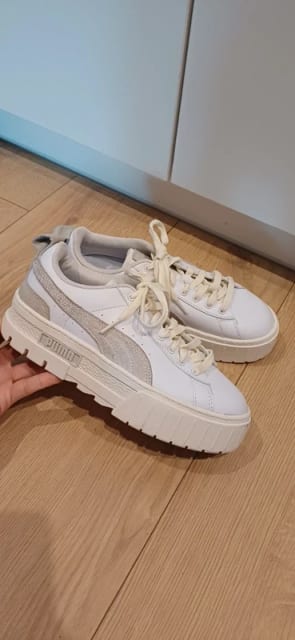 Puma Mayze na paltofrmie białe 38