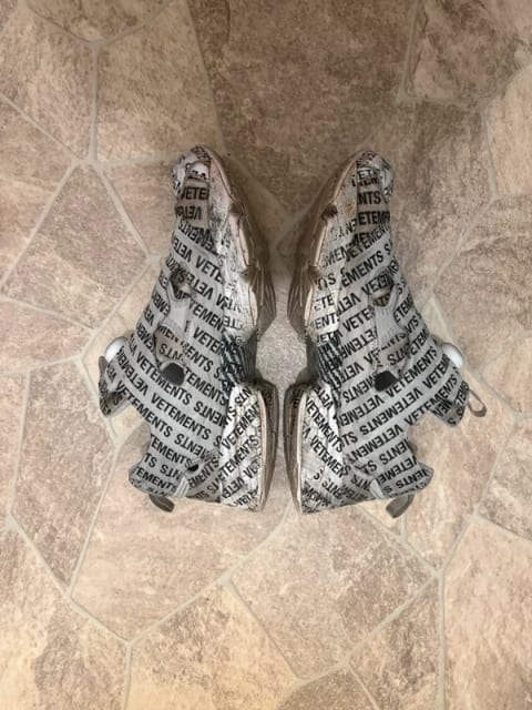 Vetements x Reebok instapump