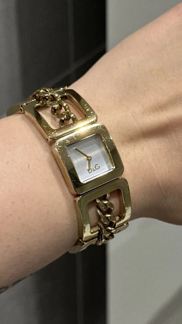 Złoty zegarek damski D&G Dolce & Gabbana
