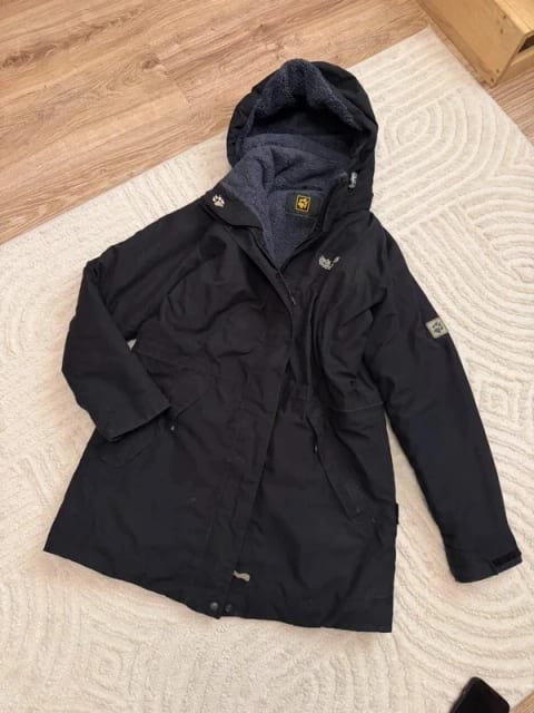 Damska Parka Zimowa Jack Wolfskin 5th Avenue Texapore – Rozmiar M 38 40 L