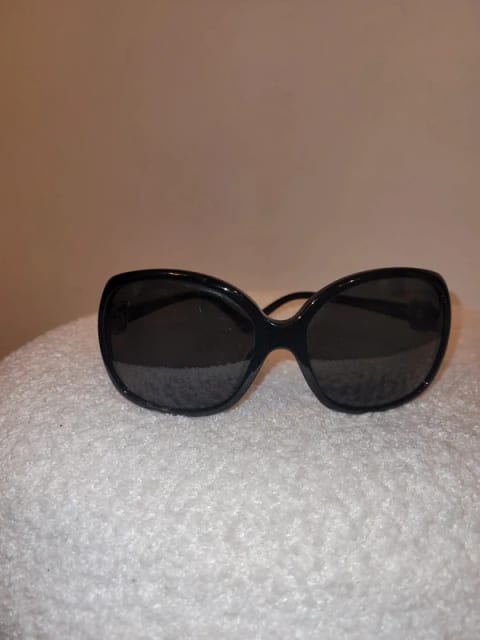 Okulary Chanel czarne przeciwsłoneczne damskie 5174